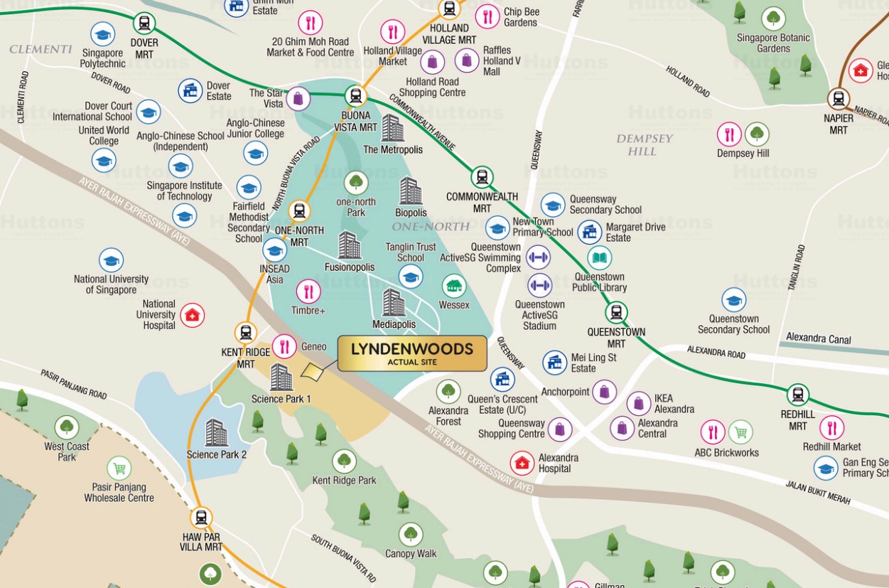 Lynden Woods Location Map Official